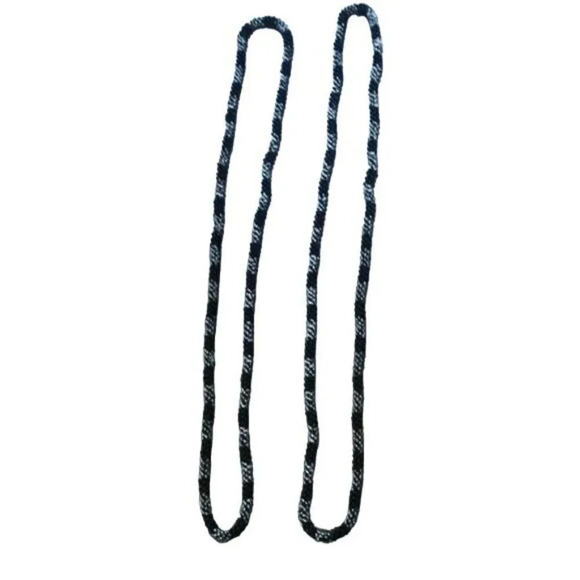 Beaded Necklace Jewelry Fashion Accessory Black Silver Tone Strand - Picture 1 of 6